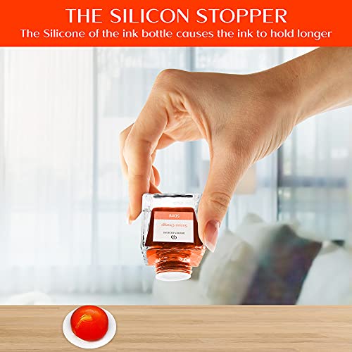 Ink Bottles Compact - IBC (Sunset Orange) - color: Sunset Orange