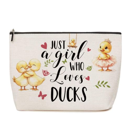 Lovdazzles Duck Gifts for Girls Makeup Bag Funny Animal Cosmetic Bag - color: Multicolor 1763