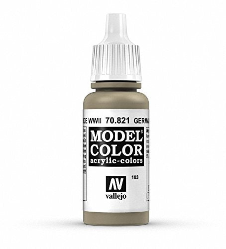 Vallejo German Camo Beige Paint, 17ml - color: German Cam Beige World War II, size: 0.57 Fl Oz (Pack of 1)