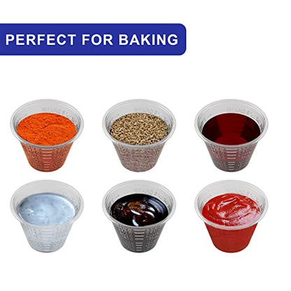 ReliMedPro Disposable Medicine Cups, 2000 Pack, 1 oz, Graduated | Small plastic meds measuring cups, Ideal for liquid medication, paint, epoxy, resin, and pills.