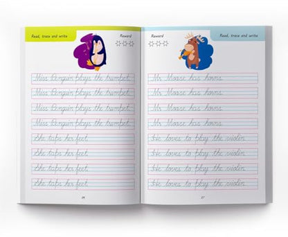 Cursive Handwriting - Sentence: Practice Workbook