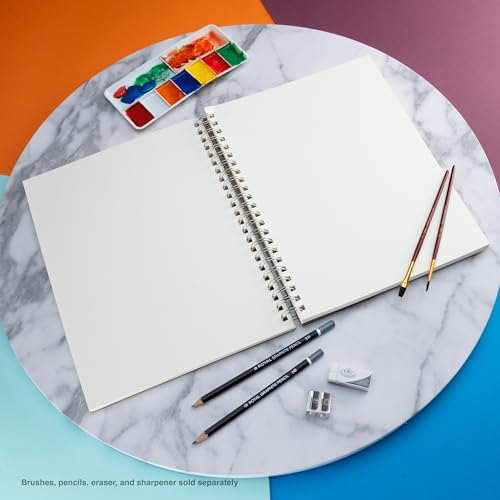 Bee Paper - 9"x 12" Super Deluxe Mixed Media Sketching Pad, 60 Sheets - size: 9-inch x 12-inch, 60 Sheet Wire Bound Pad