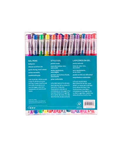 Art Alternatives Gel Pen Set, 48-Pens - color: Multicolor, size: 1 Count (Pack of 1)
