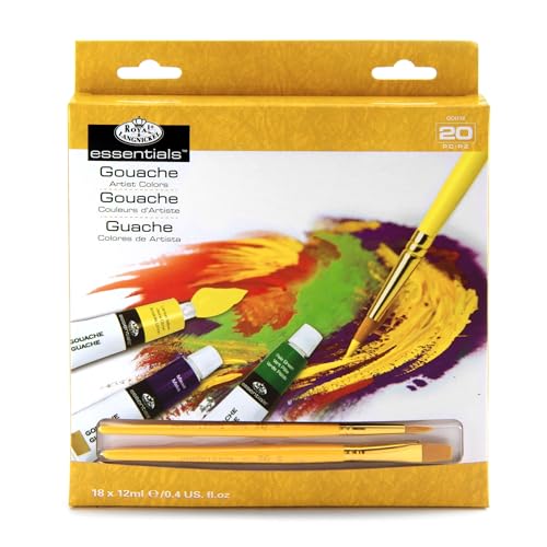 Royal & Langnickel Gouache Paint, 18-Piece - size: 1 Count (Pack of 1)