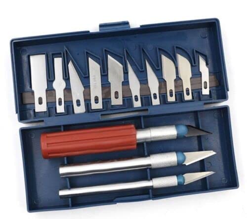 13pc Precision Knife Set Kit Exacto Knives Blades Craft Razor Sculpting Art Tool