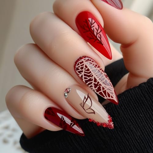 3Pcs Floral Leaves Nail Stamping Plate Set Lace Seaside Nail Stamp Templates French Tip Nail Art Stamp Plates Butterfly Image Plate Reusable Tools with Stamper Scraper for Manicure Printing - style: Botanical Style