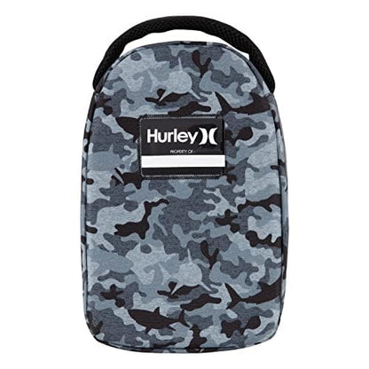 Hurley Men's Insulated Lunch Tote Bag - color: Grey Gamo