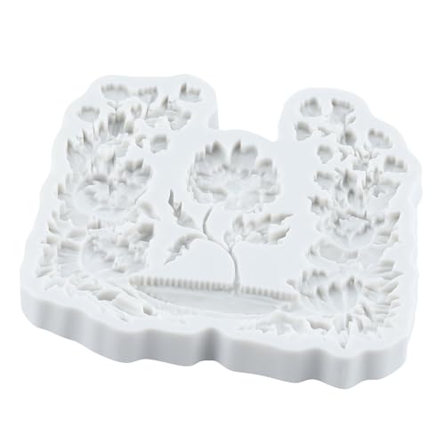 Flower Garland Polymer Clay Mold Flower Resin Silicone Molds - color: Style I