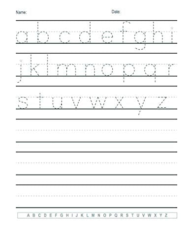 Trace Letters: Alphabet Handwriting Practice workbook for kids: Preschool writing Workbook with Sight words for Pre K, Kindergarten and Kids Ages 3-5. ... Words & Math for Preschool & Kindergarten)