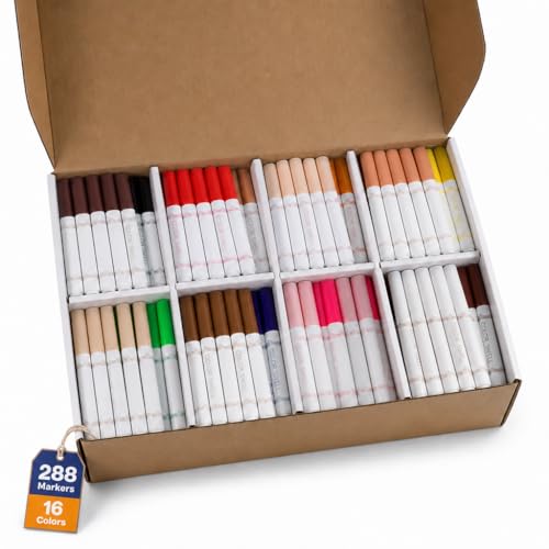 Color Swell Crayon Classroom Bulk Pack, 24 Colors (1680 Total) - size: 70 Pack | 1680 Crayons