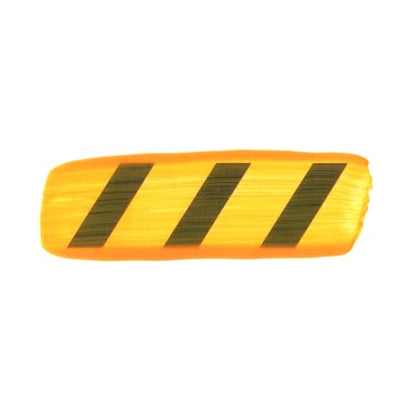 GOLDEN Heavy Body Acrylics, Fluorescent Orange-Yellow, 4 fl. oz. Jar, Professional Acrylic Paint, Transparent