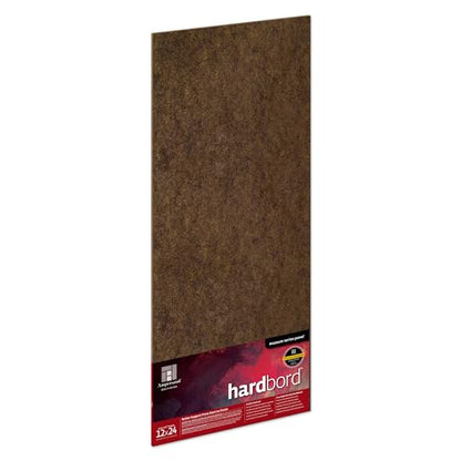 Ampersand Art Supply Hardboard Wood Painting Panel: Museum Series Hardbord, 12" x 24", 1/8 Inch Flat Profile - color: 1/8 Inch Flat Profile, size: 12" x 24"