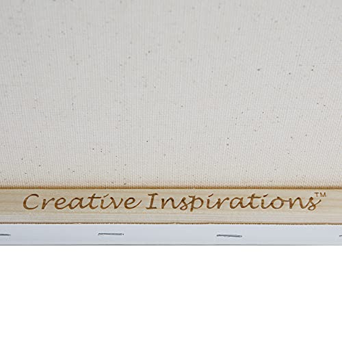 Stretched Canvas Packs - Multipack Low Cost Stretched Canvas for Artists, Painting, Professionals, & More! - [50 Pack - 12x12] - size: 12x12