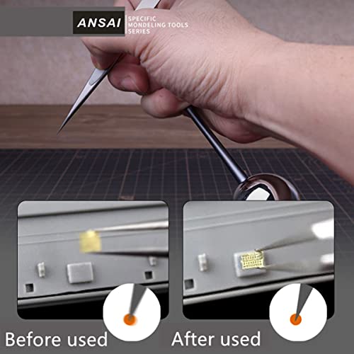 ANSAI Handheld Stabilizer for hobbyists Modeling Tools Military Scale Models Miniature Model Figure Handcraft Painting Carving tweezer Electronic