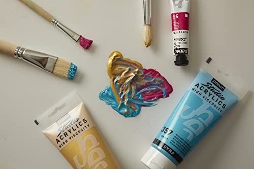 Pebeo - Acrylic Fine Studio Acrylics - Precious Gold - Precious Gold 100ml/3.38oz - color: Iridescent Rich Gold, size: 3.38 Ounce (Pack of 1), style: Acrylics Color