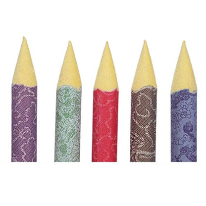 EXCEART 10Pcs Blending Stumps Drawing Tools Rice Paper Colorful Art Blenders Tortillions Stumps Artist Sketch Drawing Tools