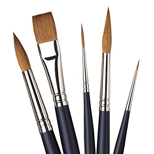 Winsor & Newton Professional Watercolour Sable Brush, Rigger #2 - size: #2, style: Rigger