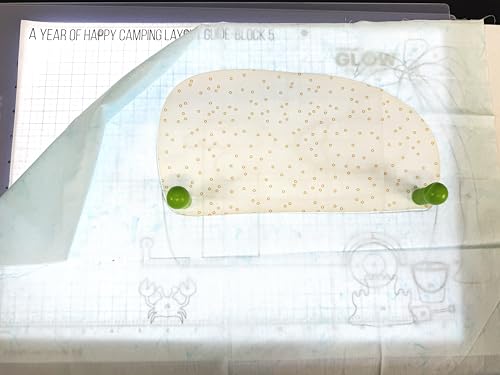 Cutterpillar Glow Classic Light board — LED Light Board & Cutting Mat — 13"×19" — 4 Brightness Levels, Non-Slip, Self-Healing & Magnetic Compatibility — For Quilting, Sewing, Tracing & Paper Crafts - style: Glow Classic