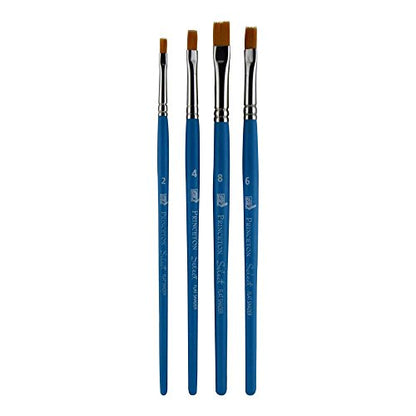 Princeton Select Artiste, Series 3750, Paint Brush for Acrylic, Watercolor and Oil, Set of 4 - style: SET 11- 4 BRUSH SET