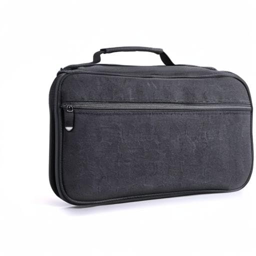 BTSKY Art Marker Carrying Case Lipstick Organizer-60 Slots Canvas Zippered - color: Black