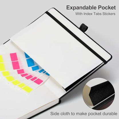 AHGXG Graph Paper Notebook, 120 GSM Paper, 160 Pages, A5 (5.7'' X 8.3'') - color: Black, style: A5-Grid-120G