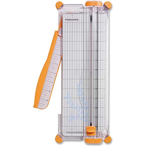 Fiskars SureCut Deluxe Craft Paper Trimmer, 12-Inch Cut Length (1298937797)