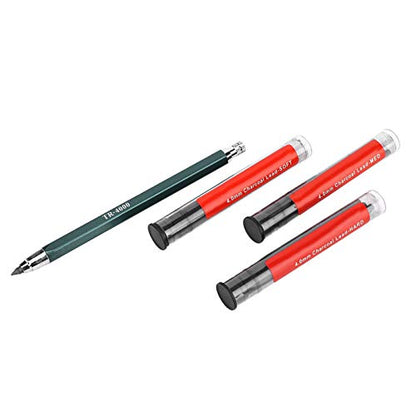 Joyzan 4mm Metal Mechanical Pencil Set, Artist Drafting Automatic Pencil
