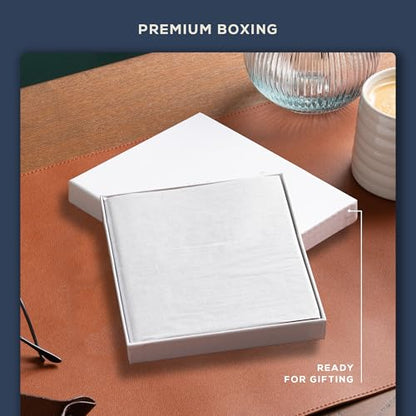 Beechmore Books 8x8 Square Mixed Media Sketchbook 160 GSM/98lb, Gift Box - color: Symphony Blue, size: Square - 8" x 8"