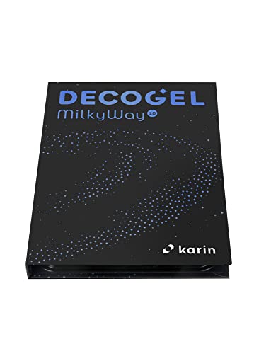 Karin Deco Gel 1.0 Milky Way 10 Colours Set, Gel Pens in Pastel Colours - style: Decorative