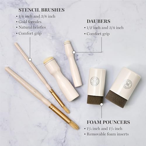 Martha Stewart, Modern Fonts Stencils and Tools Kit, 15 pc - style: Modern Fonts