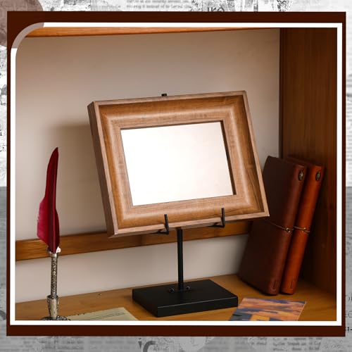 RattanView Metal Platter Stands for Display 12 x 5 x 4 frame Holder - size: 12 x 5 x 4 Inches