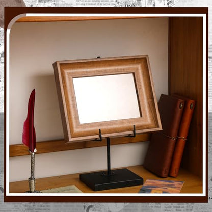 RattanView Metal Platter Stands for Display 12 x 5 x 4 frame Holder - size: 12 x 5 x 4 Inches