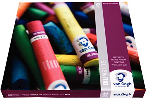 Vangogh Oil Pastels, General Selection, 24 Count