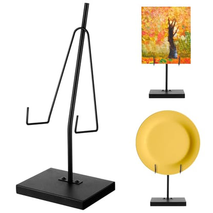 RattanView Metal Platter Stands for Display 10 x 5 x 4 frame Holder - size: 10 x 5 x 4 Inches