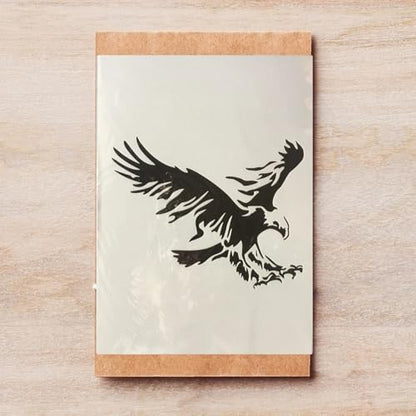 TIAMECH A4 Reusable American Eagle Stencil for Painting - style: Eagle