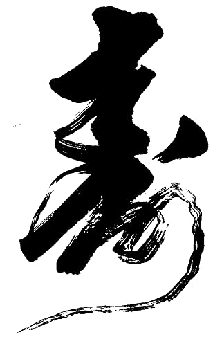 JapanBargain 1980, Japanese Sumi Ink Black Color Chinese Brush Calligraphy Ink Painting Drawing Works India Ink, Made in Japan (2)