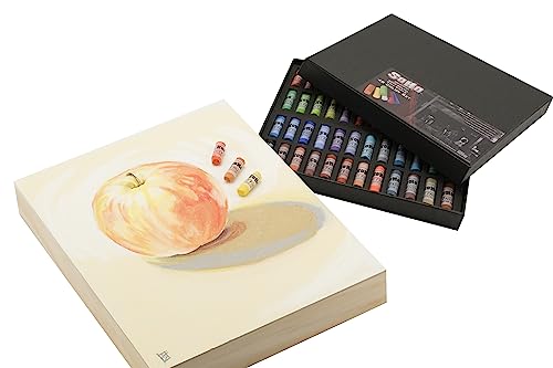Da Vinci Pro Resist-Grip Coarse Textured Gesso Board, 5x7-6 Pack, 2" Depth Art Boards for Painting, White Acrylic Polymer with Quartz Sand, Warp-Resistant Cradled and Sealed MDF Panel - size: 5x7" - 6 Pack