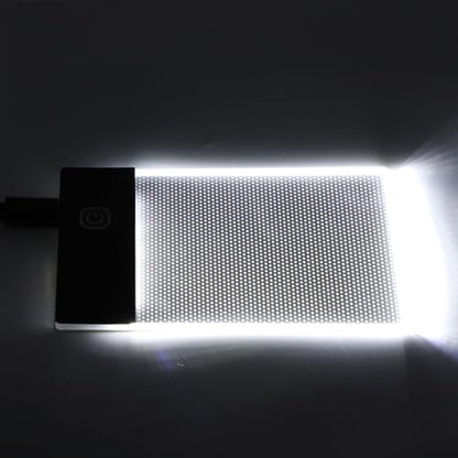 A6 Portable LED Light Box small light pad LED Light Board small light pad Artcraft Tracing Light Pad LED Drawing Tablet, Light Board flip book paper for Mesas de Luz