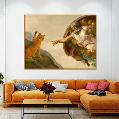 God and Cat Diamond Art Kits for Adult diamond painting kits for adults - color: DP04743
