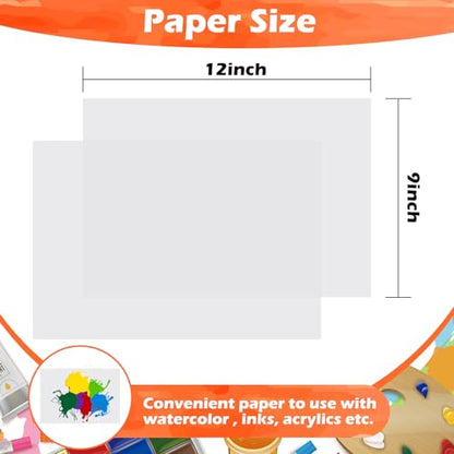 Epakh Tracing Paper 360 Sheets, 9 x 12 Inch Tracing Paper for Drawing | Transparent Vellum Papers, for Printer, Pencil Sketching Drawing, DIY Crafts, Wax Printing, Calligraphy - size: 9 x 12 Inch
