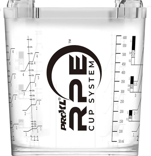 RPE Paint Cup System 27 fl oz – 50 Inner Cups and Lids with 125 Micron Filters, 2 Outer Mixing Cups, 20 Lids – Disposable Spray Gun Cup for Automotive and Industrial Painting (190 Microns Filter) - style: 190 Microns Filter