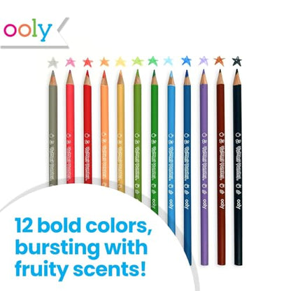 Ooly Yummy Yummy Scented Colored Pencils, Set of 12 - style: Yummy Yummy Pencils
