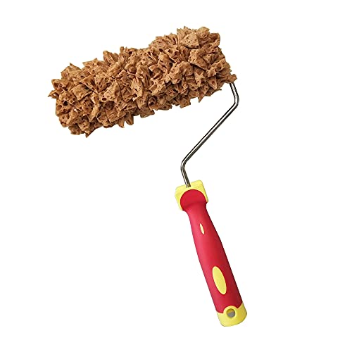 Hanroy Sponge Paint Roller Small 7" for Texture Painting Decorators Brush Tool, Fast and Easy Pattern Art Sponge Roller for Home Wall(RM478K) - color: Rm478k