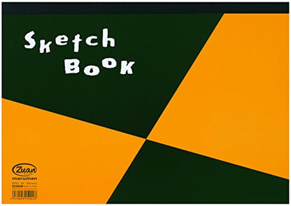 Maruman Zuan Sketch Pad, Horizontal A4, 8.27" x 11.69", 50 Pages | Sketchbook With Premium Acid-Free Drawing Paper, Glued Binding, Drawing Pad Made in Japan, Art Book For Sketching - size: A4, style: SKETCHPAD