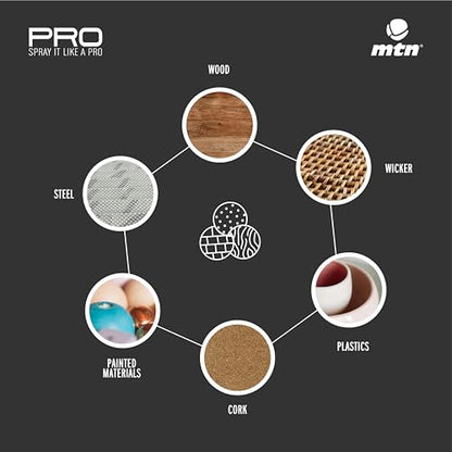 MTN PRO Indoor Protective Matte Spray – Clear Matte Finish with UV Protection, 400ml