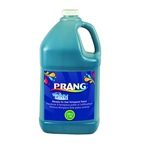 Prang Washable Tempera Paint, Turquoise, 1 Gal - color: Turquoise Blue