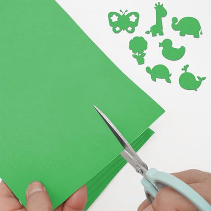 MEARCOOH Self Adhesive Foam Sheets, Green 9x12 Inch 2mm Sticky Eva Foam Paper for Crafts Cardmaking Photo Frames Classroom Scrapbooking Christmas Crafts (Green 10 Sheets) - color: Green Self-adhesive, size: 9X12in-2mm