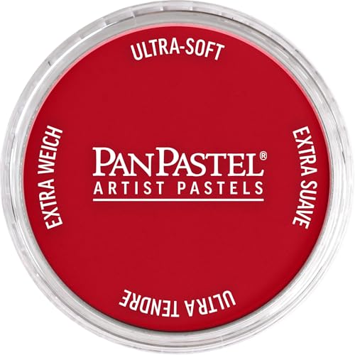 PanPastel Artist Pastels by GOLDEN, Permanent Red, 62 mm Pan - color: Permanent Red, size: 1 Count (Pack of 1)