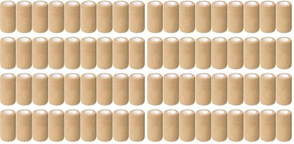 Treela 36 Pcs Self Adherent Bandage 4" X 5 Yard Wrap Breathable (Pack of 2) - color: Nude, size: 4" X 5 Yard (Pack of 2)