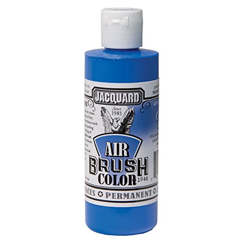 Jacquard Airbrush Color 4Oz Opaque Blue - color: Opaque Blue, size: 4 Fl Oz (Pack of 1)